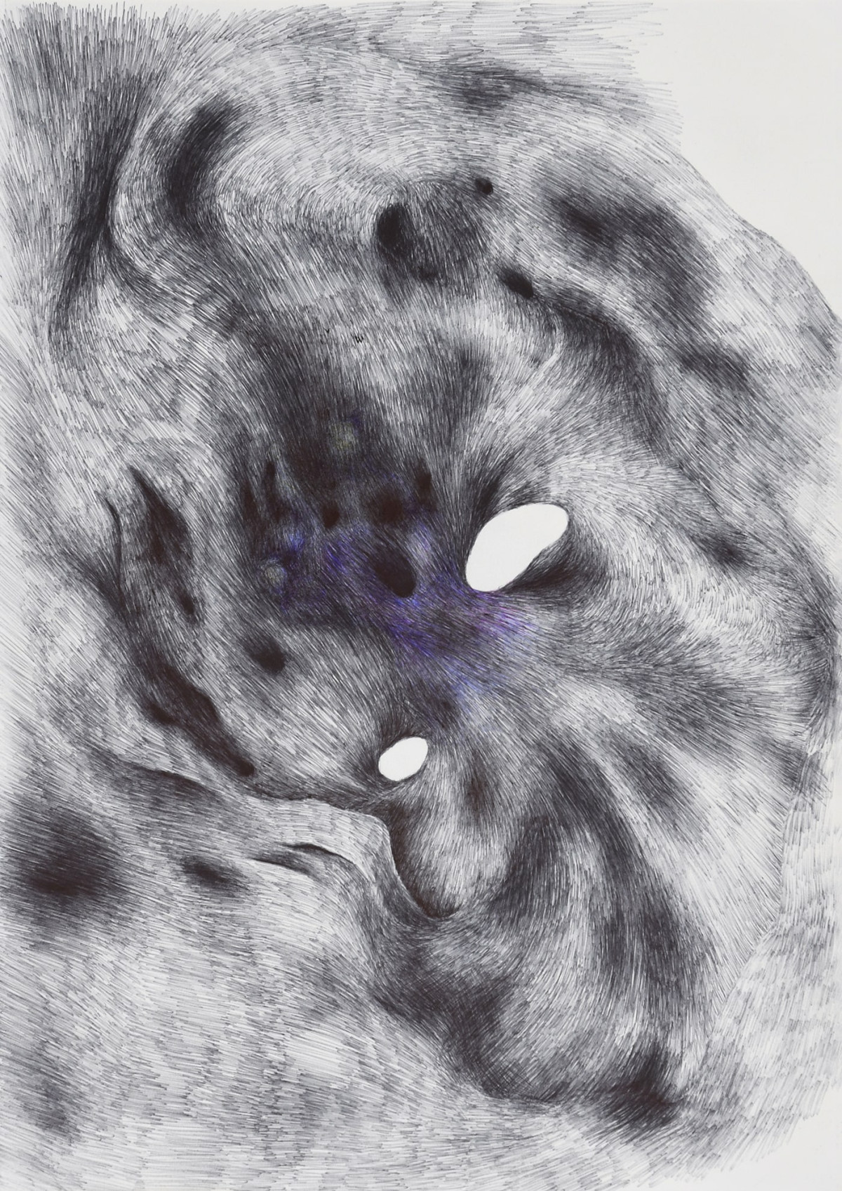 tatiana wolska, untitled, 2024, pencil on paper, 28,5 x 37,5 cm